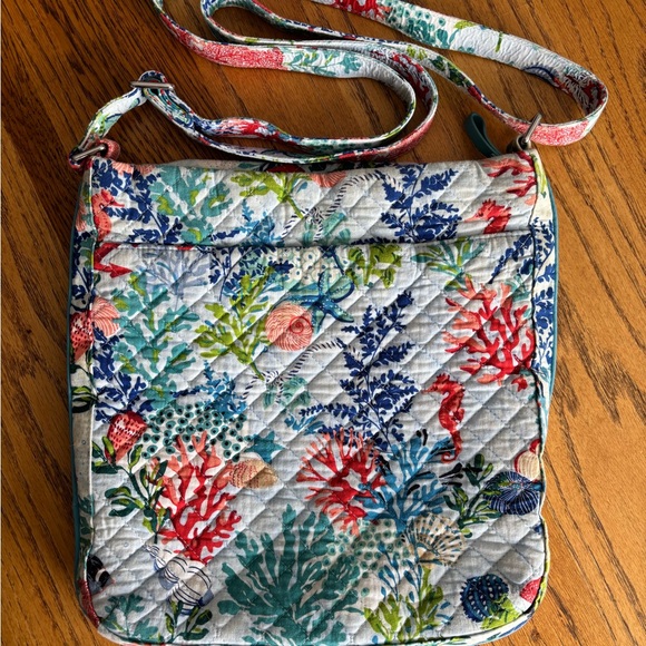 Vera Bradley Colorful Ocean themed Crossbody Bag - Picture 2 of 3